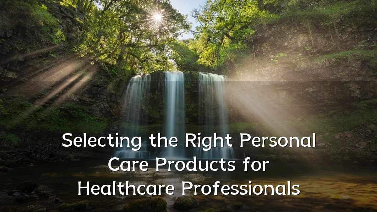 Selecting the Right Personal Care Products for Healthcare Professionals