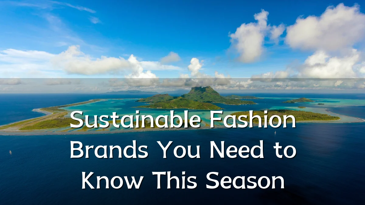 Sustainable Fashion Brands You Need to Know This Season