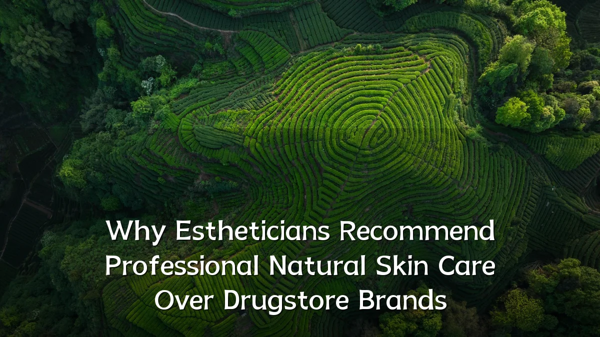 Why Estheticians Recommend Professional Natural Skin Care Over Drugstore Brands