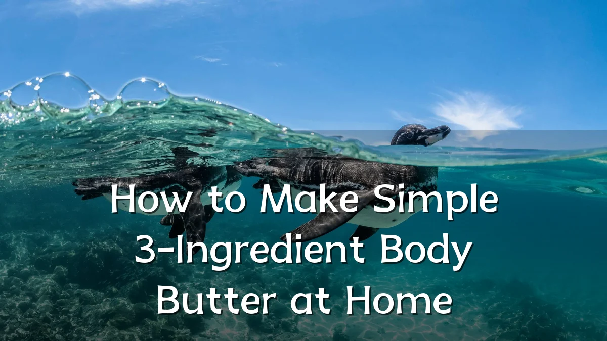 How to Make Simple 3-Ingredient Body Butter at Home