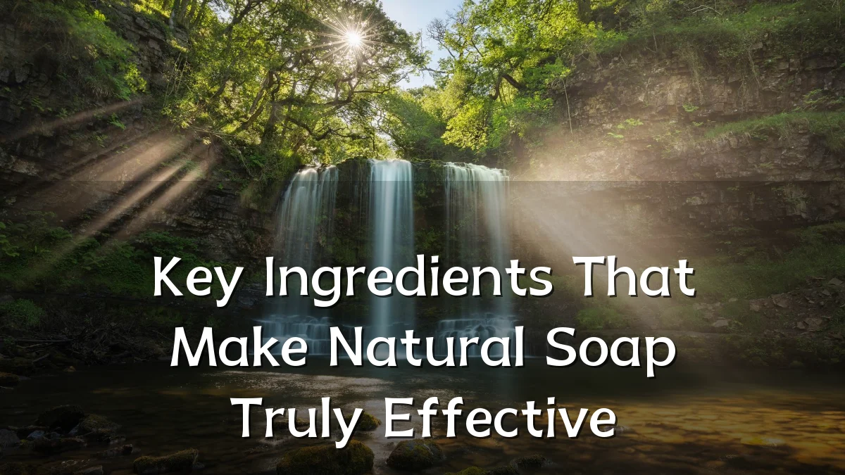 Key Ingredients That Make Natural Soap Truly Effective