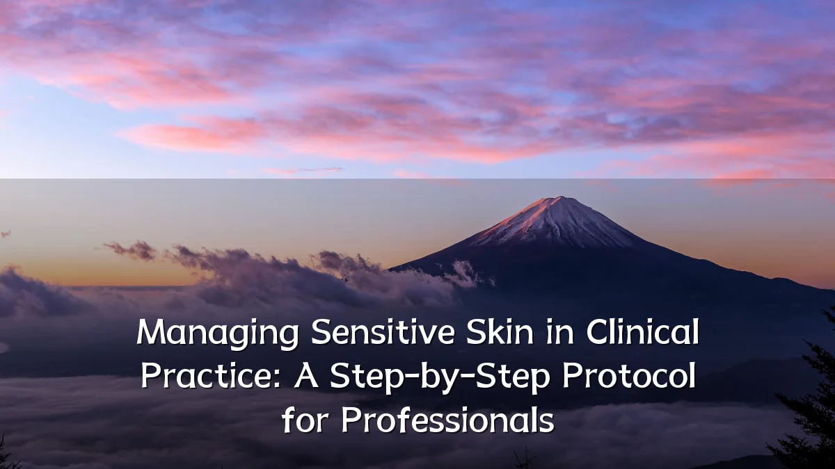 Managing Sensitive Skin in Clinical Practice: A Step-by-Step Protocol for Professionals
