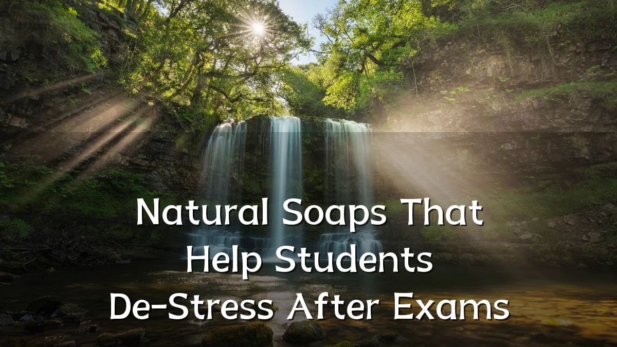Natural Soaps That Help Students De-Stress After Exams