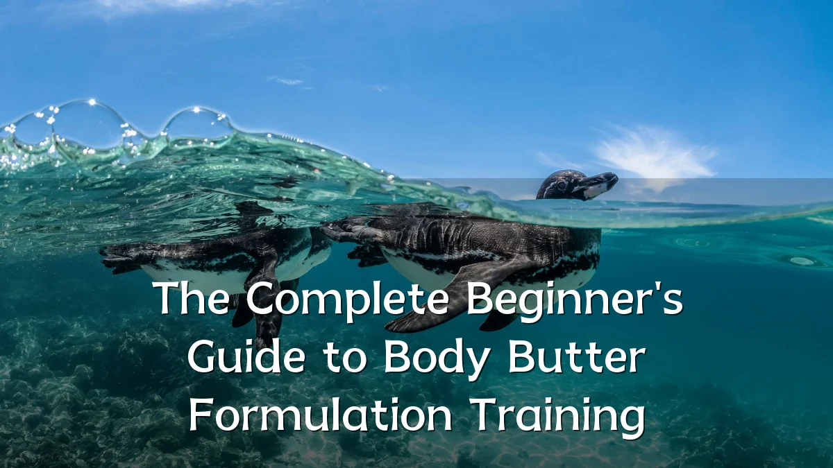 The Complete Beginner's Guide to Body Butter Formulation Training