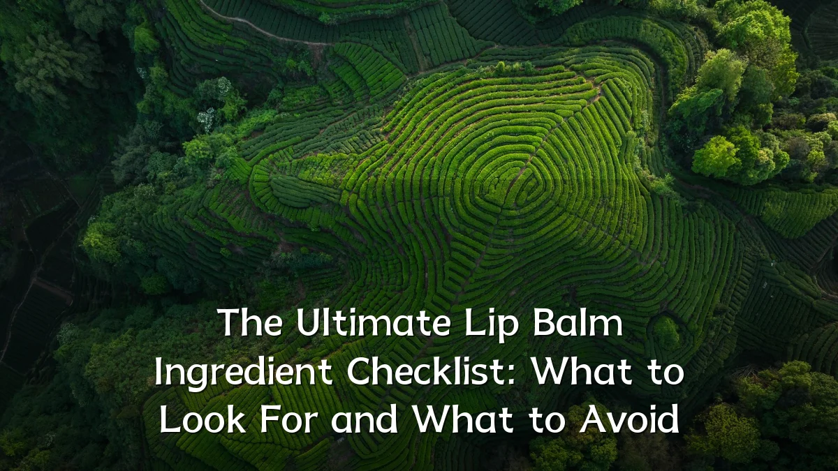 The Ultimate Lip Balm Ingredient Checklist: What to Look For and What to Avoid