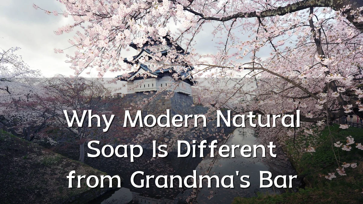Why Modern Natural Soap Is Different from Grandma's Bar