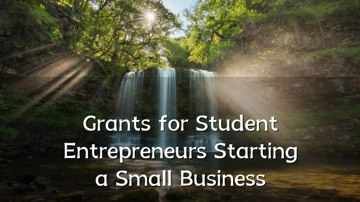 Grants for Student Entrepreneurs Starting a Small Business
